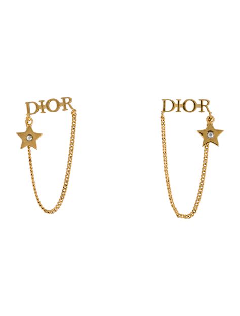 Dio(r)evolution Stud Earrings Gold